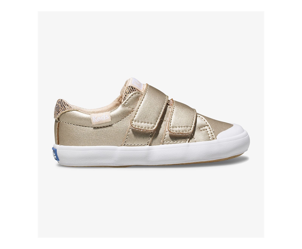 Slip Ons Keds Niña Rosas Dorados - Courtney - 4038-DMNXP